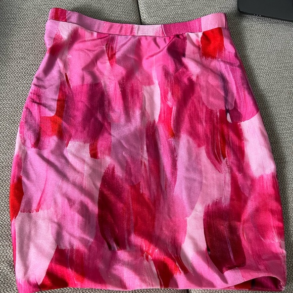 Farai London eko skirt in bubblegum pink size small - Picture 6 of 7